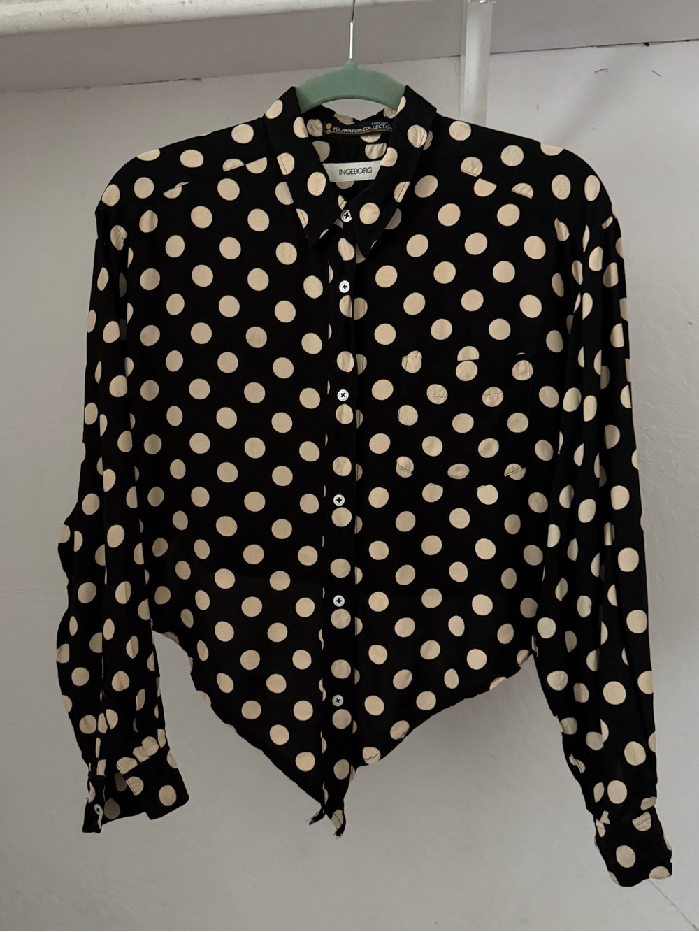 Paris Upcycled 1980s Ingeborg Shirt from Kiliwatch-Collect.Or